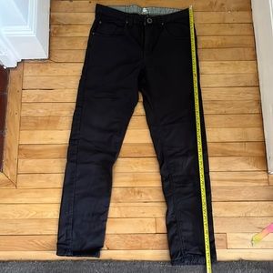 Flannel lined Gray Jetty Jeans 32